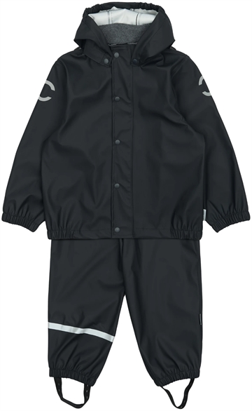 Mikk-Line Regntøj - med seler - Dark Navy i mørkeblå