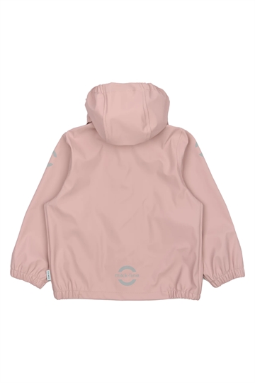 Mikk-Line Regntøj - med seler - Woodrose i rosa