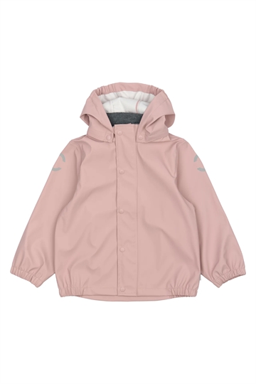 Mikk-Line Regntøj - med seler - Woodrose i rosa