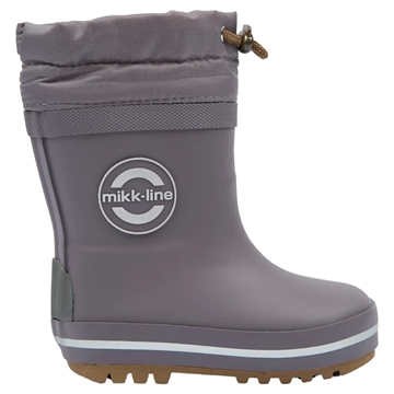 Mikk-Line Termostøvler - Winter Wellies - Shark - i lilla