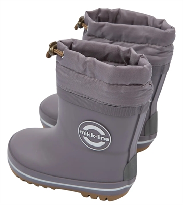 Mikk-Line Termostøvler - Winter Wellies - Shark - i lilla
