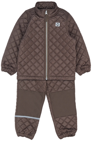 Mikk-Line Termotøj - Chocolate Chip i brun