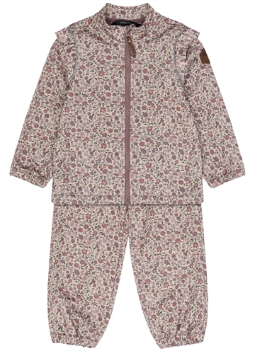 Mikk-Line Termotøj - Soft Thermal - Frill - Floral Sketch AOP