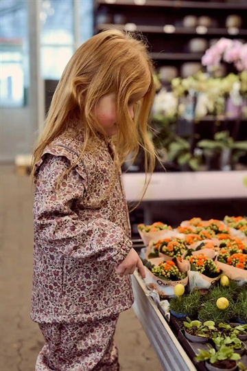 Mikk-Line Termotøj - Soft Thermal - Frill - Floral Sketch AOP