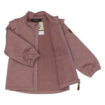 Mikk-Line Termotøj - Soft Thermal - Frill - Twilight Mauve