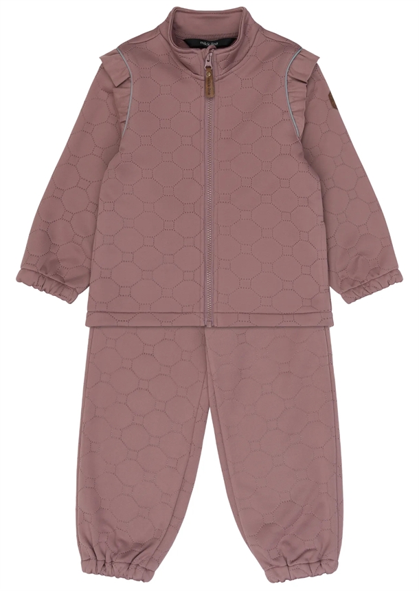Mikk-Line Termotøj - Soft Thermal - Frill - Twilight Mauve