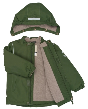 Mikk-Line Vinterjakke - 20.000 mm - Kombu Green - i grøn