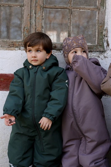 Mikk-line Flyverdragt - Snow Suit - Darkest Sprouse i flot grøn