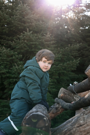 Mikk-line Flyverdragt - Snow Suit - Darkest Sprouse i flot grøn