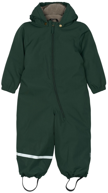 Mikk-line Flyverdragt - Snow Suit - Darkest Sprouse i flot grøn