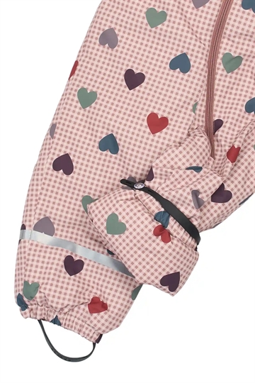 Mikk-line Flyverdragt - 20.000 mm - Heart AOP - med hjerter