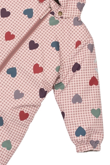 Mikk-line Flyverdragt - 20.000 mm - Heart AOP - med hjerter