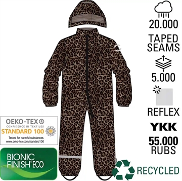 Mikk-line Flyverdragt - Snow Suit AOP - Sparrow