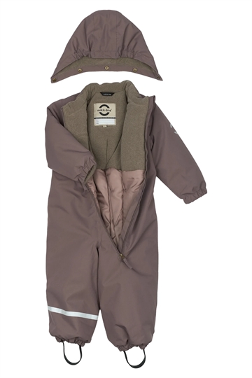 Mikk-line Flyverdragt - Snow Suit - Sparrow i lilla