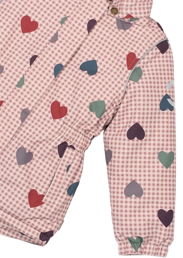 Mikk-line Vinterjakke - 20.000 mm - Heart AOP - med hjerter