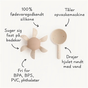 Mushie Badehjul - badelegetøj til væggen