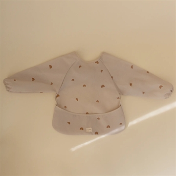 Mushie hagesmæk med ærmer - Rainbow