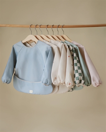 Mushie hagesmæk med ærmer - Fog