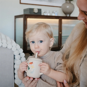 Mushie kop med sugerør Dinosaurs