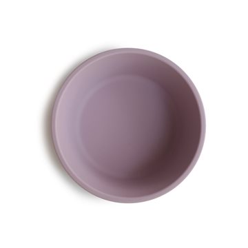 Mushie silikoneskål Soft Lilac
