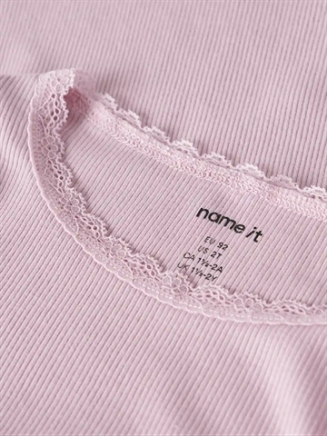 Name It Bluse - Kab - Fragrant Lilac - i pastelrosa