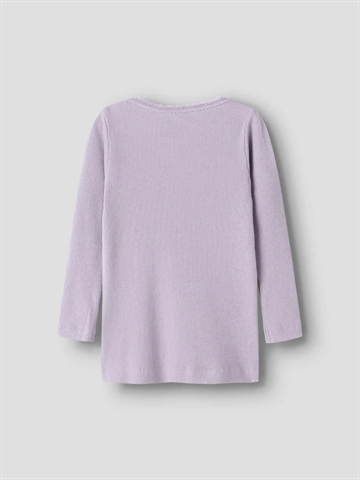 Name It Bluse - Kab - Lavender Gray i lilla