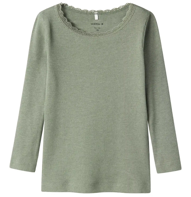 Name It Bluse - Kab - Lily Pad