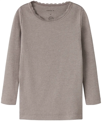 Name It Bluse - Kab - Satellite Melange