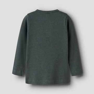 Name It Bluse - Kab - Urban Chic Melange - i meleret grå