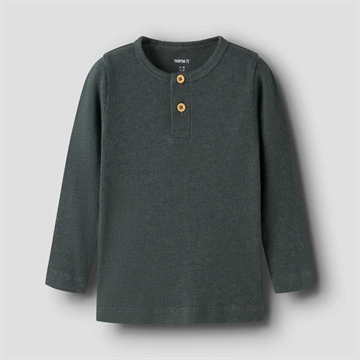 Name It Bluse - Kab - Urban Chic Melange - i meleret grå