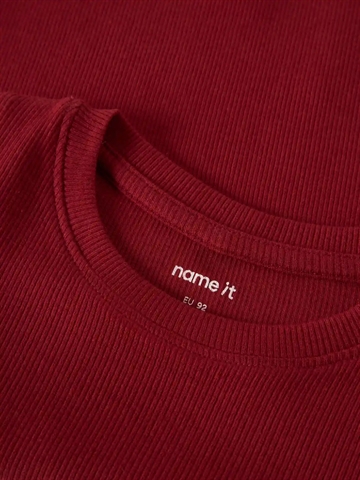 Name It Bluse - nmnKAB - Red Dahlia