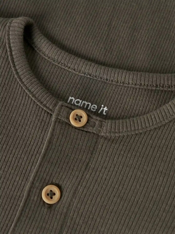 Name It Body - Kab Knapper - Morel - i brun