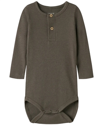 Name It Body - Kab Knapper - Morel - i brun