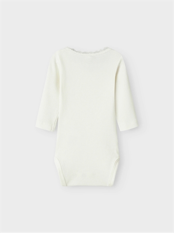 Name It Body - Kab Rib - Cloud Dancer i cremehvid