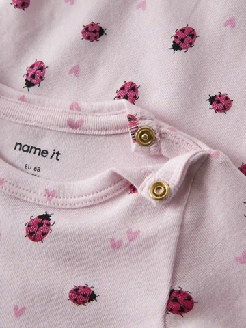 Name It Body - NbfHaline - Mariehøne - Cradle Pink