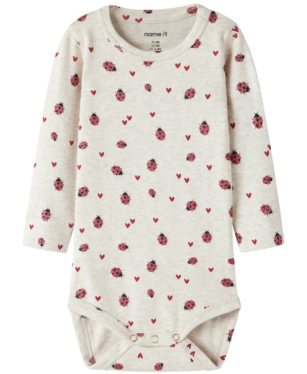 Name It Body - NbfHaline - Mariehøne - Peyote Melange