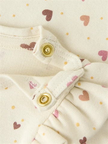 Name It Body - nbfHayla - Almond Milk med hjerter