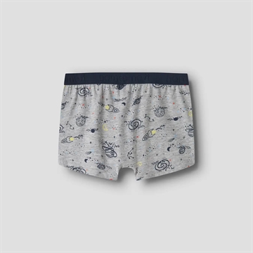 Name It Boxershorts - 3-pak - Grey Melange / Endless Sky / Navy Blazer