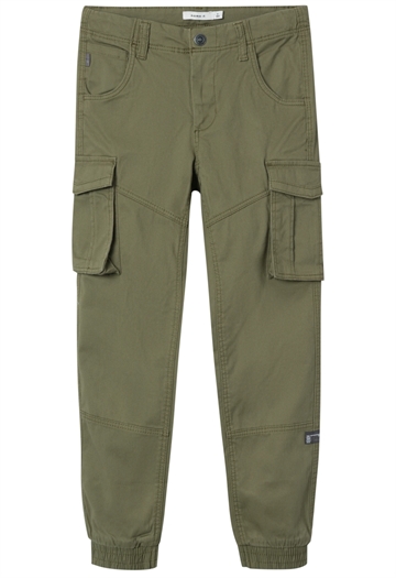 Name It Bukser - nkmRyan - Cargo - Deep Lichen Green