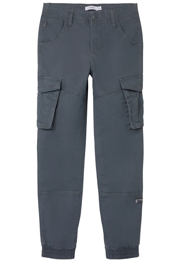 Name It Bukser - nkmRyan - Cargo - Lava Smoke