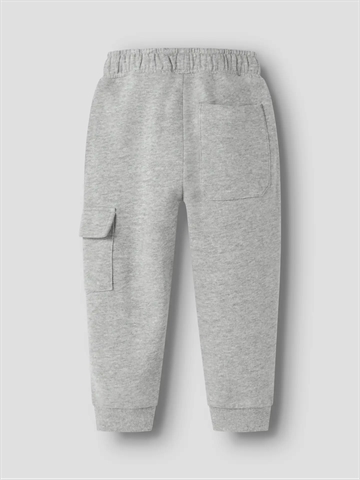 Name It Bukser - nmmNeil Sweat - Grey Melange - grå joggingbukser