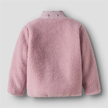Name It Fleece Jakke - nmfMinna Teddy - Keepsake Lilac