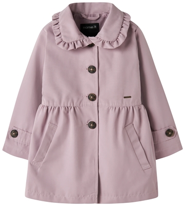 Name It Frakke - nmfMadelin - Keepsake Lilac i rosa