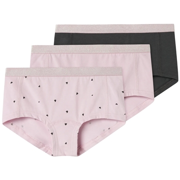 Name It Hipster - 3-pak NKFHIPSTER - Winsome Orchid HeartsName It Hipster - 3-pak NKFHIPSTER - Winsome Orchid Hearts