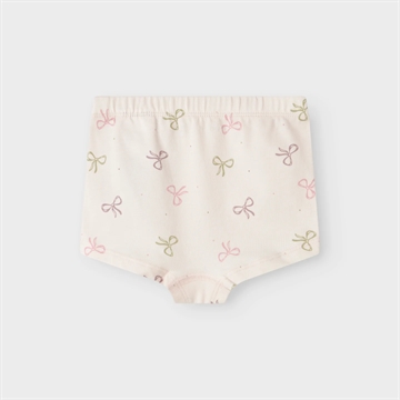 Name It Hipster - 3-pak NMFTIGHTS - Barely Pink Bow - i rosa med print af sløjfer