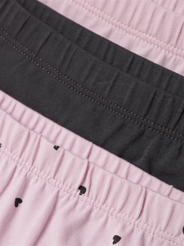 Name It Hipster - 3-pak NMFTIGHTS - Winsome Orchid Hearts