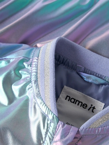 Name It Jakke - nmfMolina - Bomber Shine - Lavender Lustre
