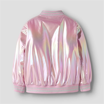 Name It Jakke - nmfMolina - Bomber Shiny - Moonlite Mauve