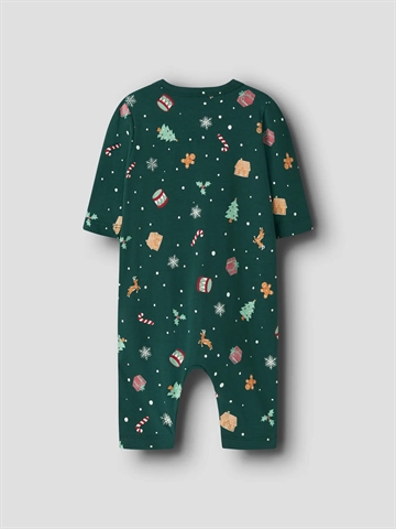Name It Julenatdragt - Vismas - Botanical Garden - i grøn