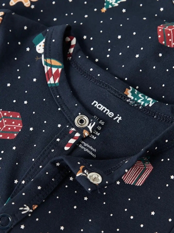 Name It Julenatdragt - Vismas - Navy Blazer Christmas